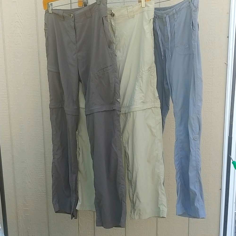 The North Face and Exoffico Pants Shorts Cargo converable pants Zip off Pants